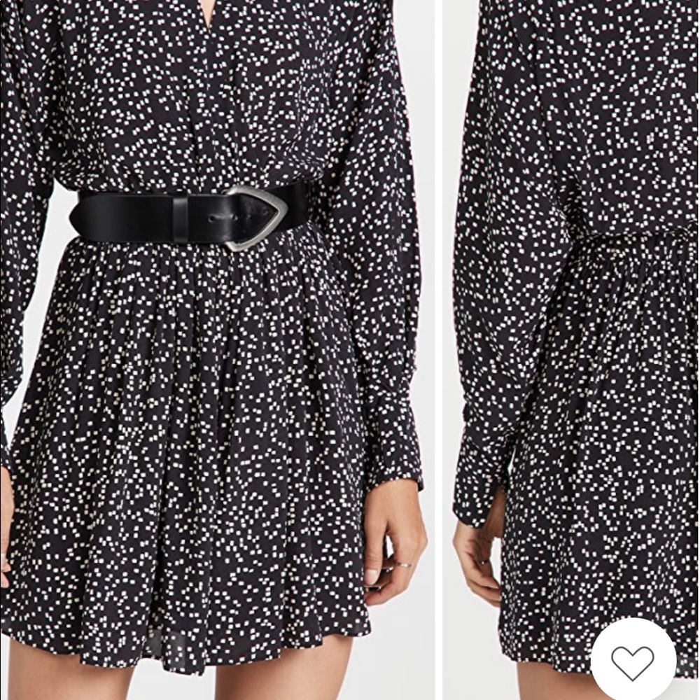 *Gorgeous Silk Isabel Marant Étoile Capucine Print Mini Dress-